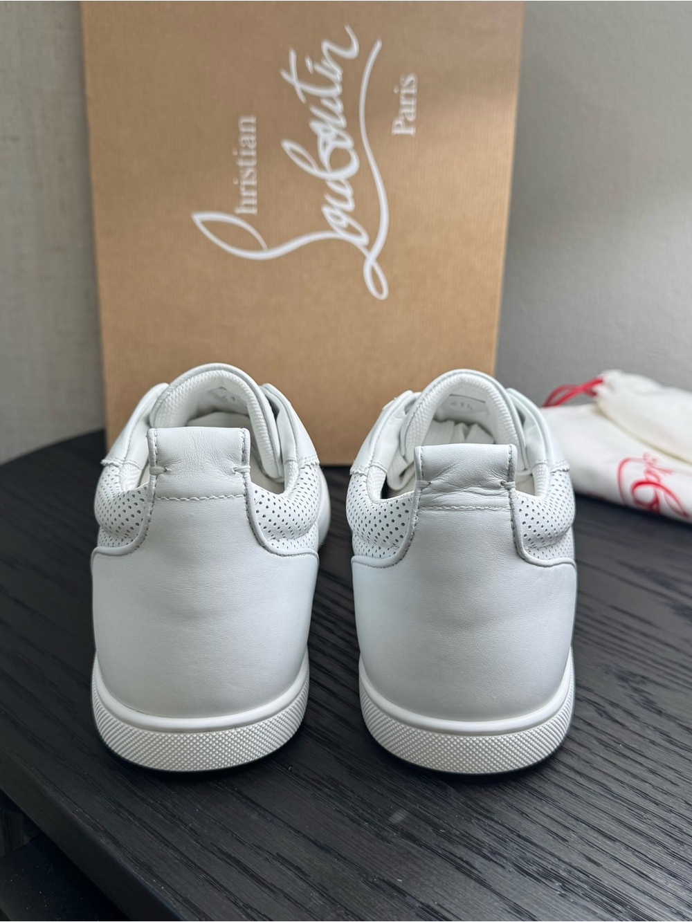 Christian Louboutin Tutti Rui Sneakers Leather White - Picture 7 of 8
